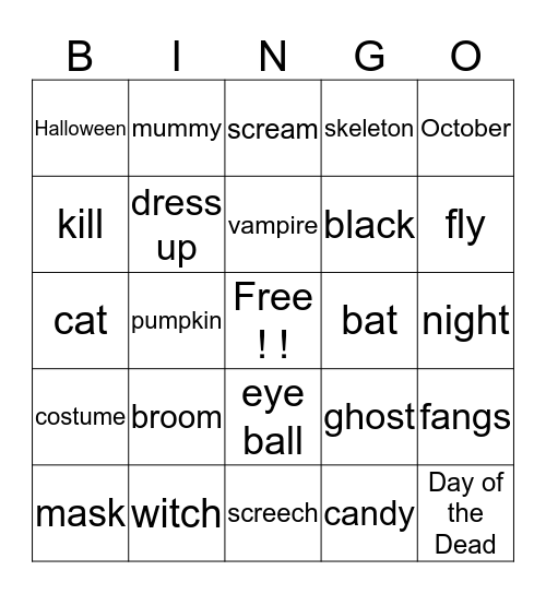 WWWOooooooOOOooOooOooooOOOO! Bingo Card