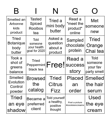 HOLIDAY 2019 Bingo Card