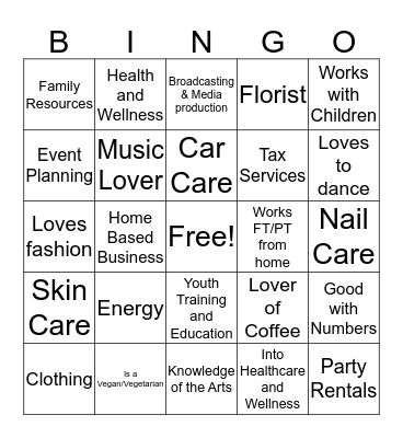 PNAACP EcoEmpower Bingo Card