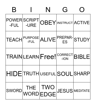 THE TRUTH Bingo Card