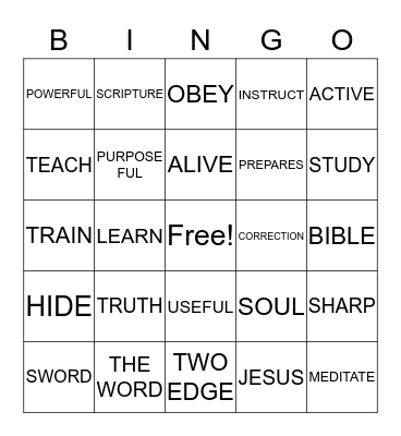 THE TRUTH Bingo Card