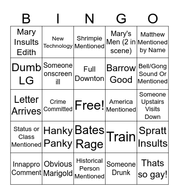 Shrimpy on the Barbie Bingo Card