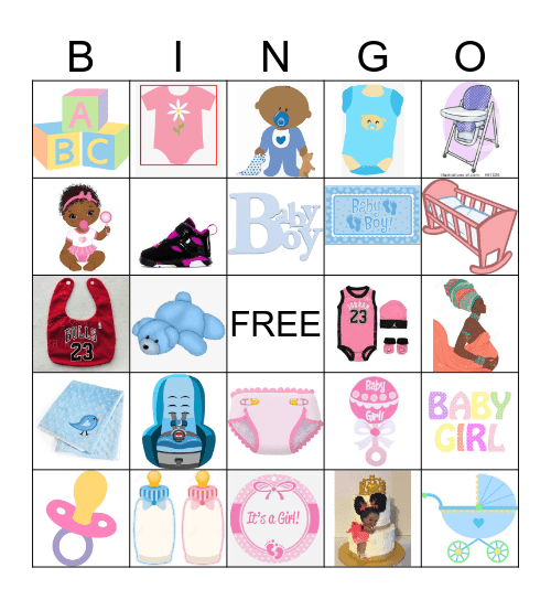 Boy or Girl ???! Bingo Card