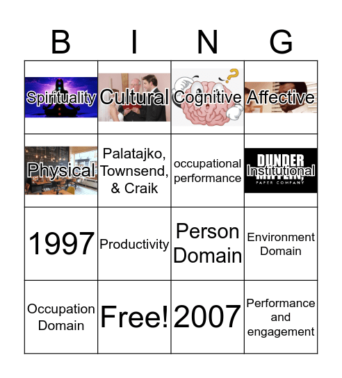 CMOP-E Bingo! Bingo Card