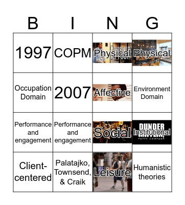 CMOP-E Bingo! Bingo Card