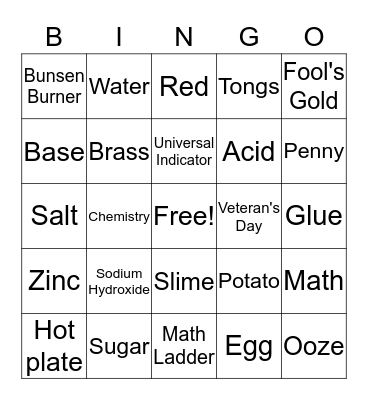 STEM is Sensational! Bingo Card