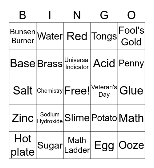 STEM is Sensational! Bingo Card