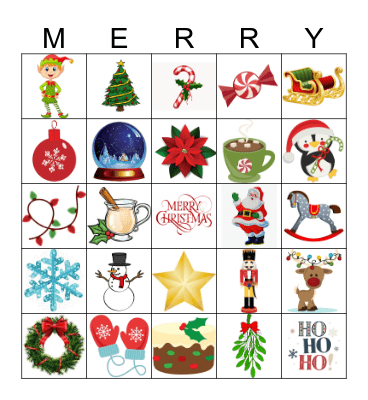 Christmas Bingo Card