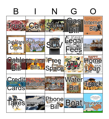 Thanksgiving! Bingo Card