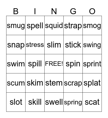 LtR Level 4 Wk 2 Bingo Card