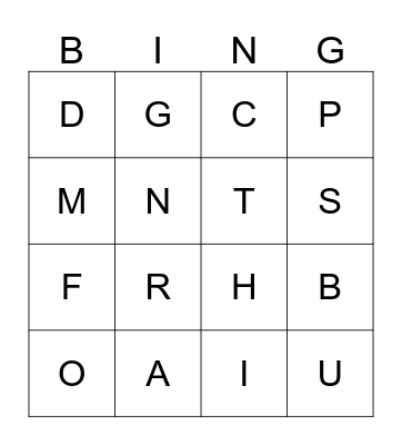 Direct Sales Bingo Card