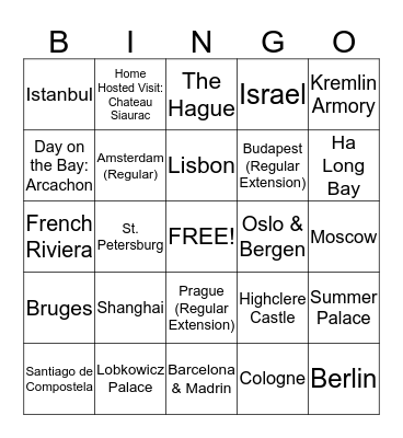 Beauty & the Beast Mode Card #3- Bingo Card