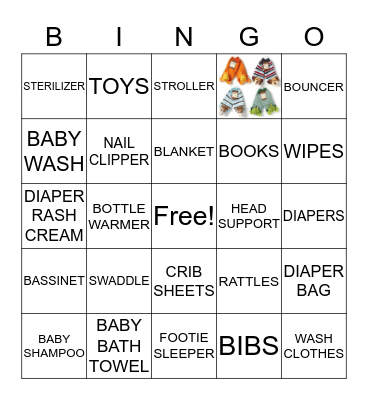 BABY K's Bingo Card