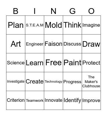 STEAM BINGO Card