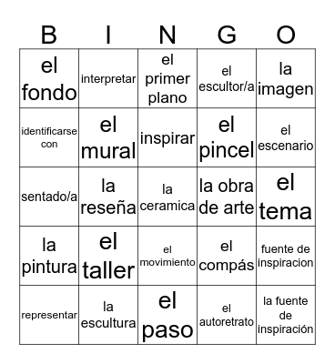 Esp 4 Capt 2 Autentico 3 Bingo Card