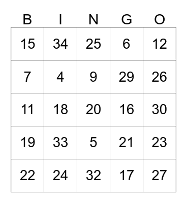 Insurance Trip Bingo! Bingo Card