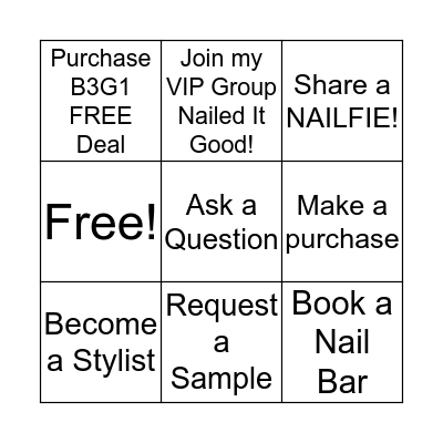 Guest Tic Tac Toe Bingo Card