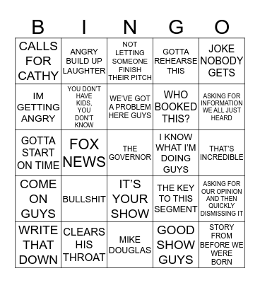 Woody Bingo Card