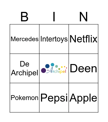 LOGO BINGO Card