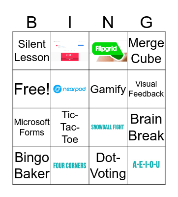 Student Engagement "Bing" Bingo Card