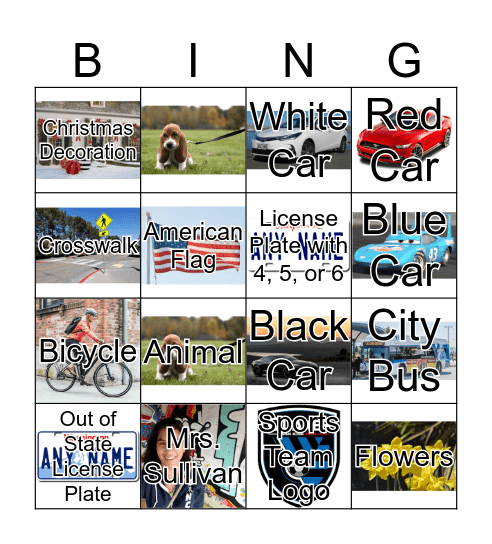 Neighborhood BINGO - 11/14/19 Bingo Card