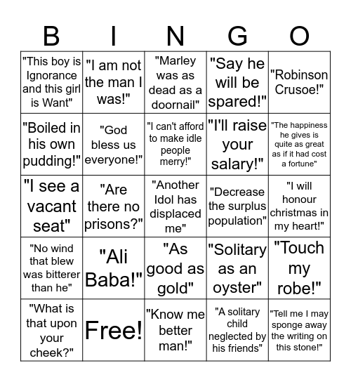 a-christmas-carol-bingo-bingo-card