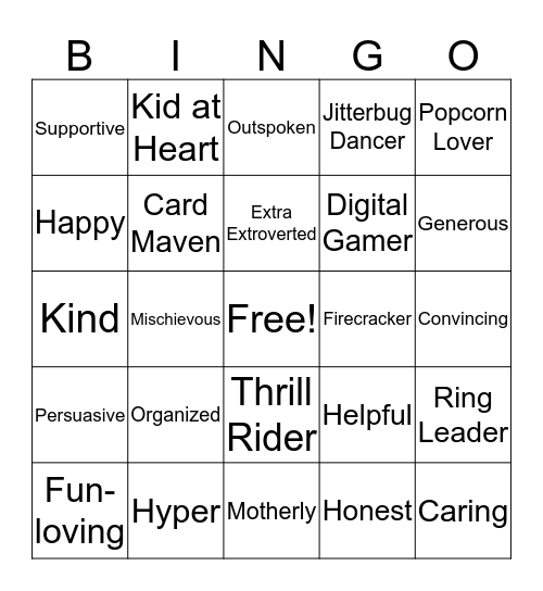 Pat is 80 - The Fairest of Them All Bingo Card