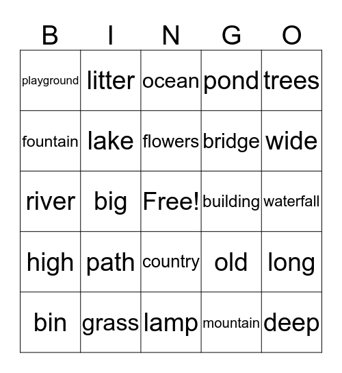 Unit 9 + 10 FF3 - Bingo Card