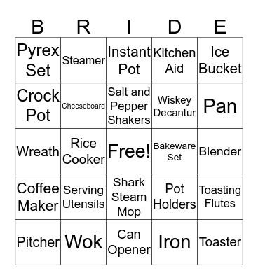 #CareyMeAway Bingo Card