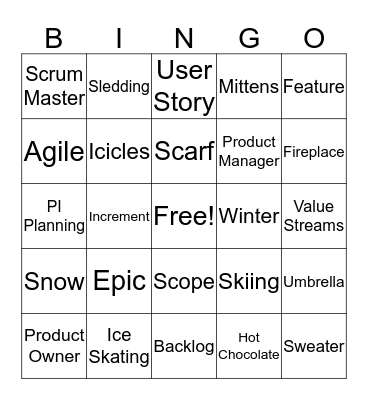 IM&A Bingo Fun! Bingo Card