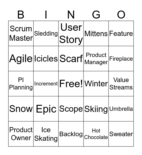 IM&A Bingo Fun! Bingo Card