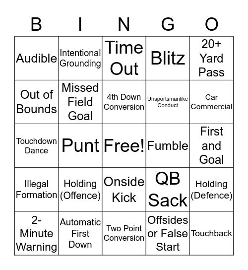 T R A N Q U I L I T Y    T A I L G A T E   P A R T Y Bingo Card