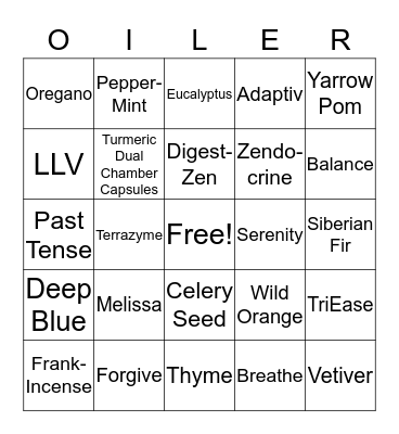 Winter Wellness Bingo Card