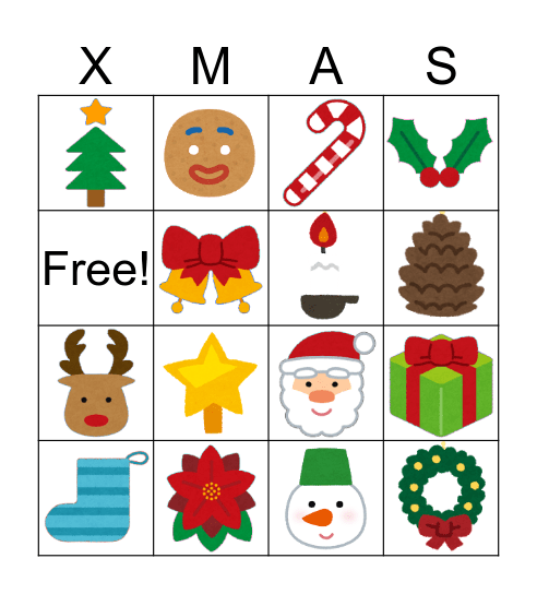 Christmas Bingo Card