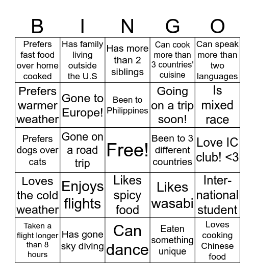 Bingo internacional