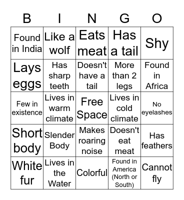 6B Bingo Board  Bingo Card