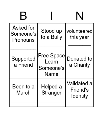Find Someone Who Has Bingo Card