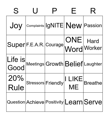 BOARD SECRETARY Bingo Card