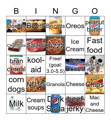 HIGH PHOSPHORUS Bingo Card