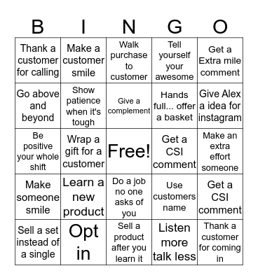 Here To Slay Bingo Card