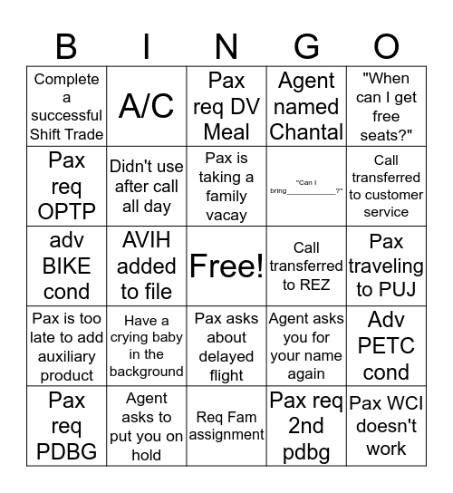 CISS BINGO Card