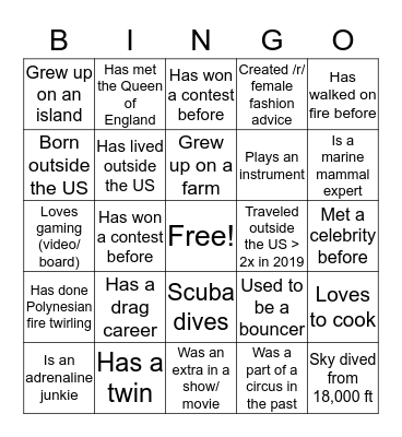 Tech Offsite IV Bingo Card