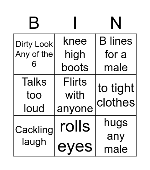 Luncheon Bingo  Bingo Card