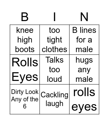 Luncheon Bingo  Bingo Card