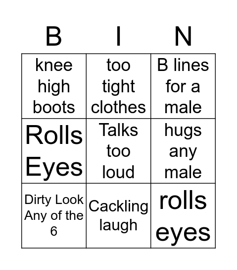 Luncheon Bingo  Bingo Card