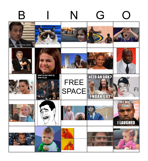 MEME BINGO Card