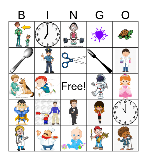 Class Bingo Card