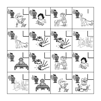 Doing Things Bingo Card