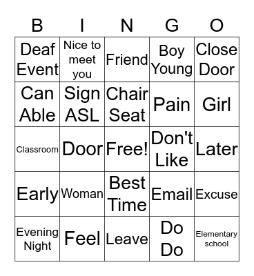 BINGO WEEK #3 Bingo Card