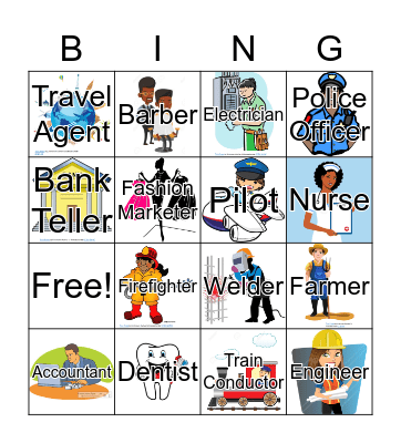 Career & Technical Education Career Bingo Card